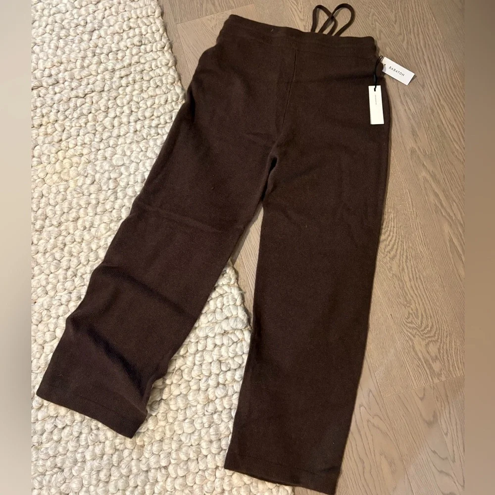 The Group by Babaton LUXE CASHMERE WIDE PANT - Picture 6 of 10